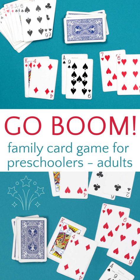 Games To Play With Kids, Family Card Games, Fun Card Games, Card Games For Kids, Family Party Games, Family Fun Night, Family Fun Games, Family Cards, Classroom Games