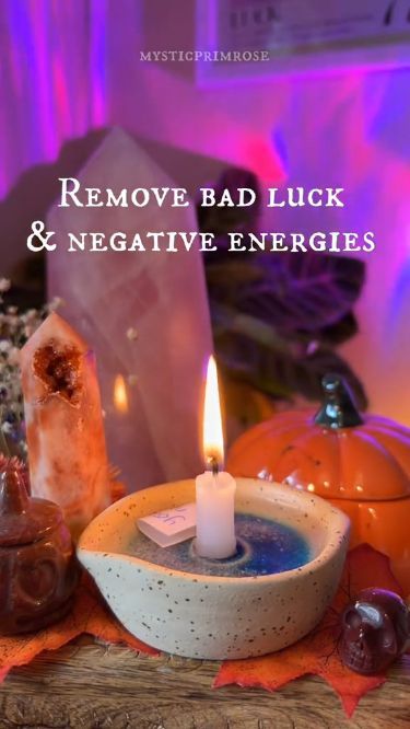 Discover the secrets of casting away bad luck with our potent spell. Leave negativity behind and welcome positivity into your life. 🌟✨ #BanishBadLuck #PositiveEnergy #Witchcraft Spiritual Cleansing Candles, Spell For Bad Luck, Crystals For Banishing Negativity, Cleansing Spell For Self, Candle Cleansing Spell, Cleansing Spells Witchcraft, Self Cleansing Spell, Spells For Cleansing, End Bad Luck Spell