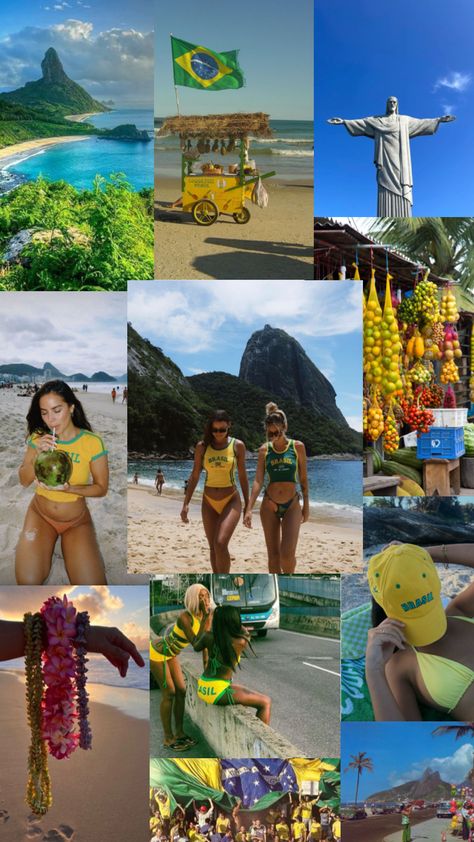 Brazil Vacation, Brazil Aesthetic, Brazil Travel, Aesthetic Summer, Travel Aesthetic, Summer Aesthetic, Summer Vacation, Brazil, Travel