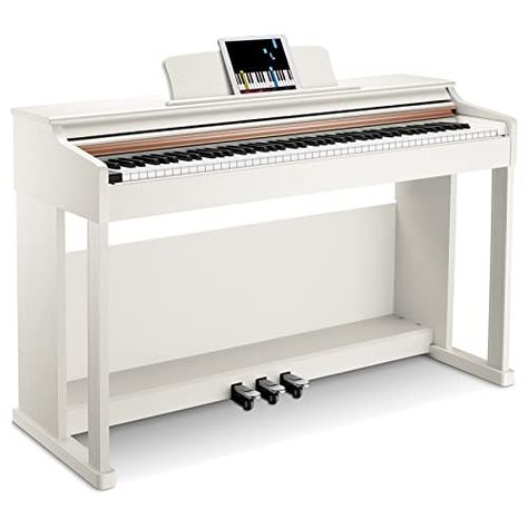 Electric Guitar Kits, White Piano, Piano Beginner, Best Piano, Guitar Kits, Guitar Tuners, Piano Bench, Keyboard Piano, Electric Piano