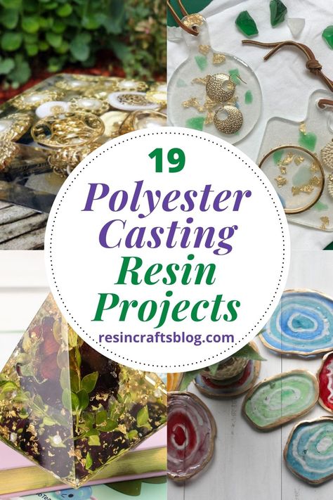 Are you looking for a new resin crafting project? How about something with a little sparkle and shine? Polyester casting resin is perfect for creating beautiful pieces that add interest to any room. #resincraftsblog #polyestercastingresin #resinprojects #madewithETI Paper Weights Diy, Diy Bookends, Clear Casting Resin, Resin Crafting, Casting Resin, Diy Resin Projects, Diy Roses, Unique Keychains, Crystal Resin