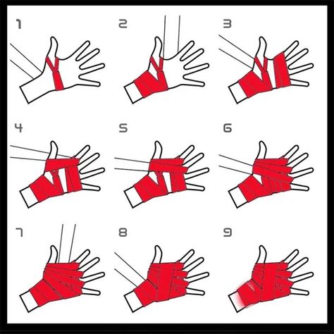 How to Wrap Hands for Boxing: Ensuring Maximum Protection Muay Thai Hand Wraps, Boxing Workout Routine, Boxing Wraps, Muay Thai Martial Arts, Boxing Accessories, Boxing Techniques, Boxing Rings, Boxing Hand Wraps, Wrist Injury