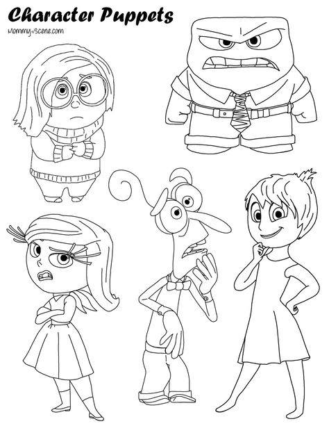 Inside Out Coloring, Inside Out Coloring Pages, Emotions Preschool, Inside Out Emotions, Inside Out Characters, Emotions Activities, Disney Inside Out, Coloring Page Ideas, Pinturas Disney