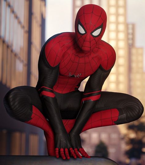 Spiderman Poses, Spiderman Outfit, Spiderman Wallpaper, Productivity Motivation, Miles Spiderman, Image Spiderman, Drawing Superheroes, Draw The Squad, Spiderman Movie