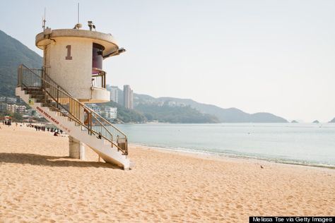 Repulse Bay, Hong Kong Repulse Bay, Lifeguard Tower, Most Beautiful Beaches, Wonderful Places, Beautiful Beaches, Places To See, Hong Kong, Around The Worlds, Tower