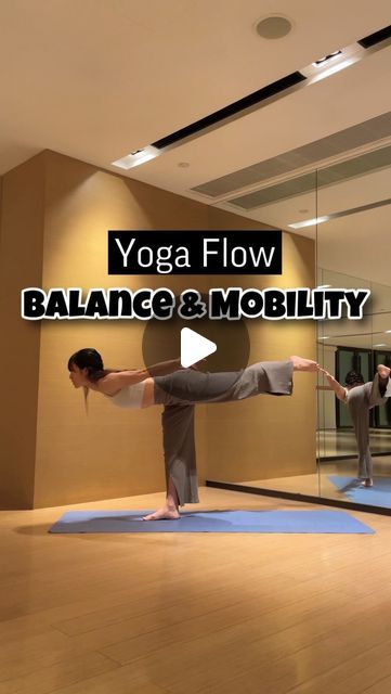 Balance Flow Yoga, Balancing Yoga Sequence, Balancing Poses Yoga, Standing Yoga Flow, Advanced Yoga Flow, Standing Yoga Sequence, Floor Yoga Poses, Impressive Yoga Poses, Yoga Flow Video