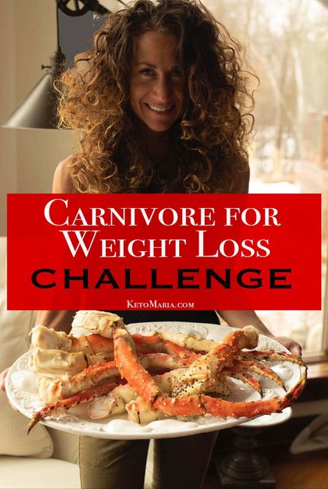 Carnivore for Weight Loss Challenge - Maria Mind Body Health Protein Sparing Modified Fast, 1200 Calorie Diet Meal Plans, Maria Mind Body Health, January Challenge, Lose Water Weight, Oatmeal Diet, Carnivore Diet, High Protein Diet, Health Journey