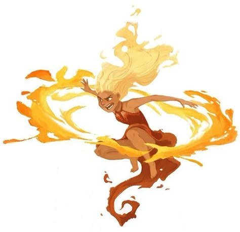 Fire Sprite, Evvi Art, Fire Elemental, Fairy Painting, Fire Magic, Super Powers Art, Poses References, Arte Fantasy, Visual Development