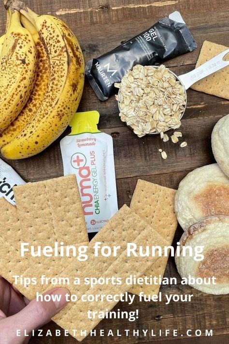 Running Fuel Ideas, How To Fuel For A Half Marathon, Half Marathon Nutrition, Half Marathon Fueling, Pre Long Run Food, Marathon Fueling Plan, Pre Run Food, Running Essentials For Women, Running Meals