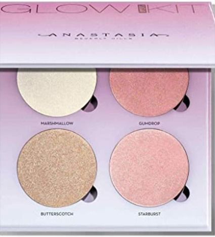 Anastasia Beverly Hills’ all-in-one Sugar Glow Kit contains 4 shades of highlighting powder featuring pink tones and intense luminosity
Shades can be used for highlighting the eyes, face and body
Each shade delivers impressive color payoff and applies easily
The removable magnetic-backed pans make it easy to customize your palette. (Paid link) Anastasia Beverly Hills Glow Kit, Loreal Paris Makeup, Hourglass Makeup, Lip Art Makeup, Best Highlighter, All Natural Makeup, Metallic Powder, Dry Skin Patches, Anastasia Beverly Hills Makeup