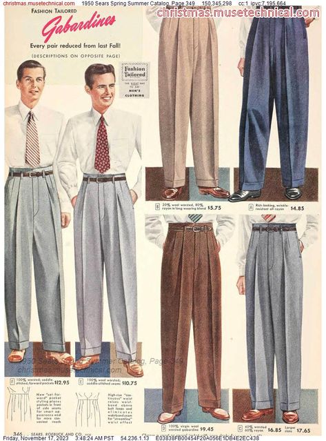 50s Style Men, 1950s Fashion Trends, 50s Mens Fashion, Rockabilly Jeans, High Waist Dress Pants, Trousers Outfit Men, 1959 Fashion, Dress Pants Casual, 1950s Mens Fashion