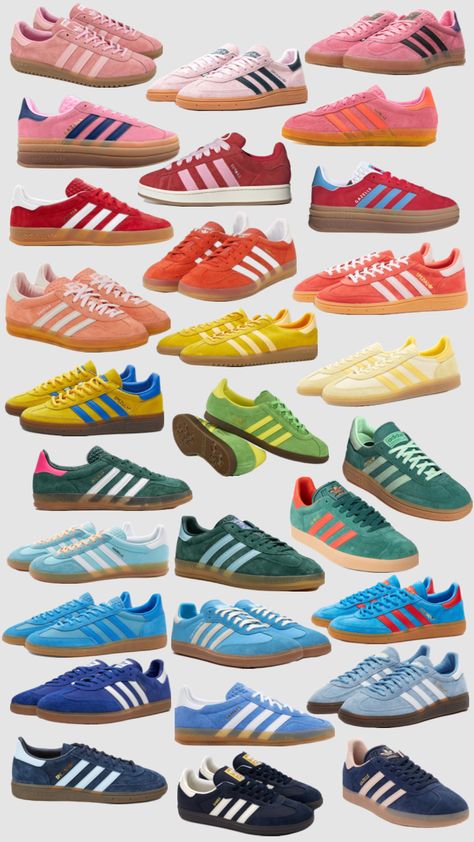 #moodboards #adidas #adidassambas #sambas #gazelle #spezial #pinterest #stockholmstyle #leopardprint #ganni #summer #summer24 Samba Gazelle, Samba Shoes, Mode Shoes, Trendy Shoes Sneakers, Preppy Shoes, Pretty Shoes Sneakers, Paparazzi Photos, Adidas Shoes Women, Adidas Spezial