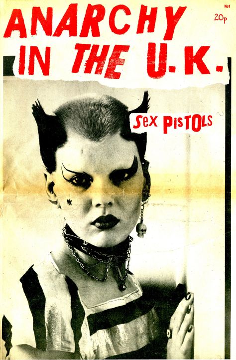 Anarchy In The UK issue #1 (1976) | MORE INFO: http://stillunusual.tumblr.com/post/129298241606/anarchy-in-the-uk-fanzine Punk Aesthetic 70s, Punk Anarchy Aesthetic, Anarchy Graphic Design, Old Punk Aesthetic, Art Punk Aesthetic, Uk Punk Aesthetic, Punk Asthetics Photos, London Punk Aesthetic, Punk Asethic