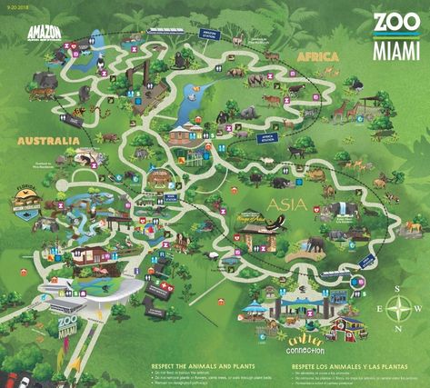 Zoo Miami: The only subtropical zoo in the continental U.S. - Miami, FL Planet Zoo Inspiration, Miami Map, Zoo Tickets, San Diego Map, Zoo Games, Zoo Inspiration, Zoo Map, Zoo Project, Zoo Architecture