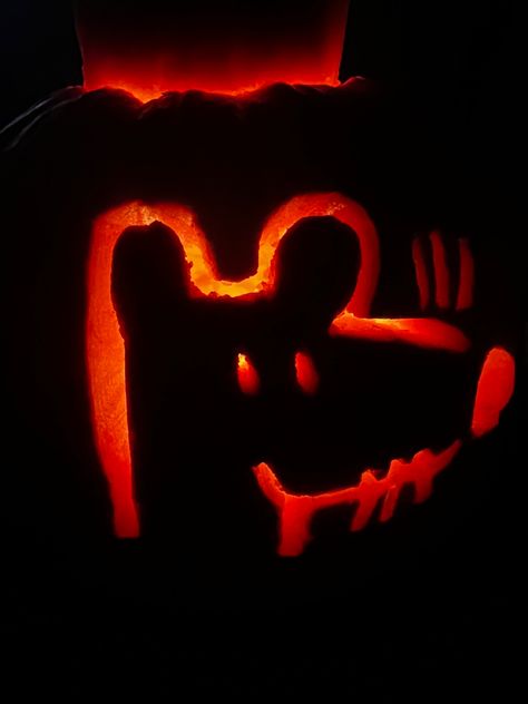 Wanted to carve a cute design into my pumpkin this Halloween soooo i went with maisy mouse Maisy Mouse, Mouse Pumpkin, Jack O, Cute Design, Jack O Lantern, Cute Designs, Pumpkins, Carving, Halloween