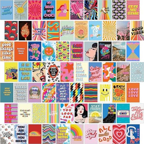 Y2k Wall Collage, Indie Wall Collage, Indie Wall Decor, Indie Posters, Collage Kit Aesthetic, Picture Wall Bedroom, Wall Aesthetic, Aesthetic Posters, Hippie Room Decor