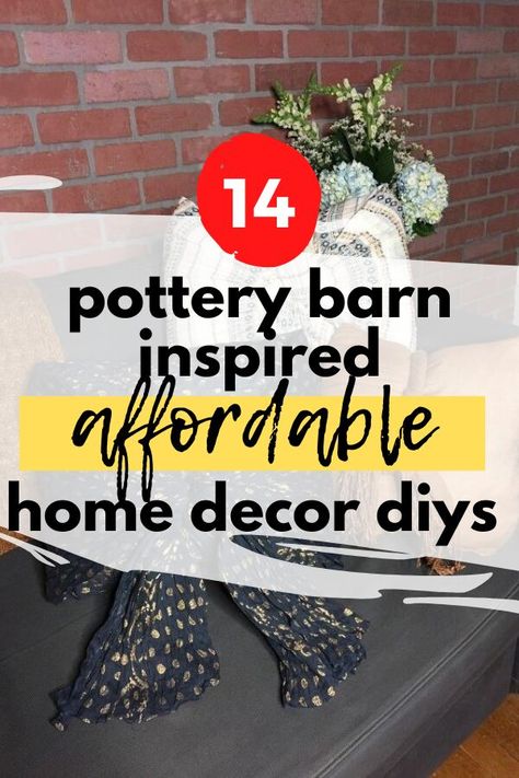 Pottery Barn Decorating Ideas, Diy Pottery Barn Decor, Pottery Barn Art, How To Make Pottery, Barn Mirror, Decor Hacks Diy, Pottery Barn Hacks, Pottery Barn Diy, Pottery Barn Mirror