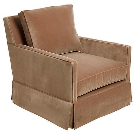 Chairs | One Kings Lane Comfort Chair, Velvet Decor, Stylish Accent Chairs, Swivel Club Chairs, Leather Club Chairs, White Upholstery, Vintage Living Room, Stylish Chairs, Velvet Chair