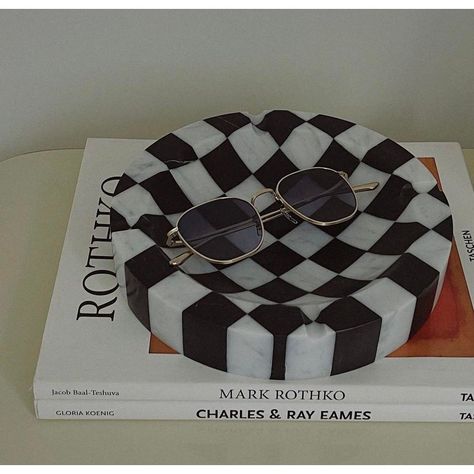 The Chess Ashtray is handcrafted from premium marble and makes for a great addition to any room. Perfect for those who want to enjoy a smoke in style, the ashtray is designed to resemble a chess board in a charming and refined way.  Please note that marble is a natural material and as such, is subject to natural variations in color, veining and spotting. Silver Decor, Ash Tray, Apartment Life, Apartment Style, Apartment Decor Inspiration, Dream House Decor, Natural Material, Interior Inspo, Decoration Design