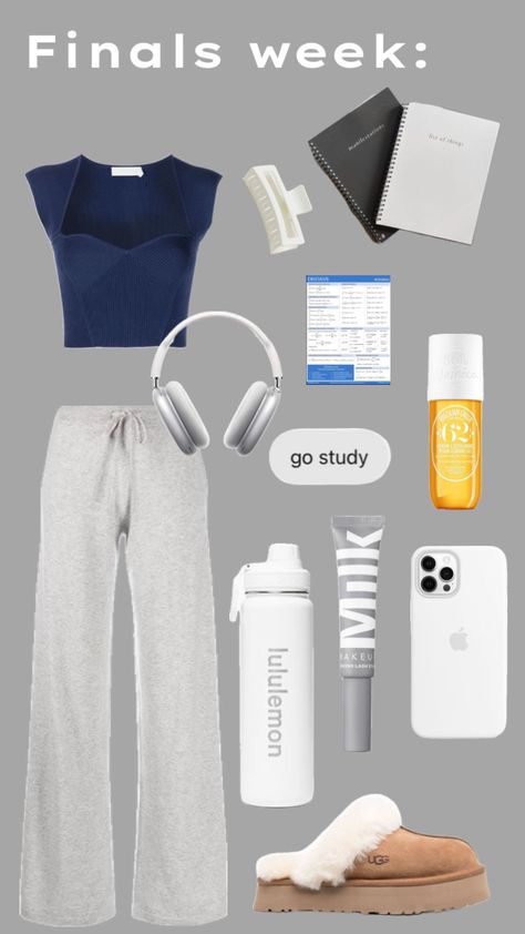 #school #study #finals #thatgirl #itgirl #life #viral #blowup #test #exam #grades #aesthetic #romanticising #gilmoregirls #preppy #smart Testing School Outfits, Comfy Outfits For School Testing, Testing Outfits School Comfy, Cute Comfy Outfits For School Testing, Test Outfits School, What To Wear For State Testing, Comfy Exam Outfit, Finals Week Outfit Winter, Outfits For Testing Days