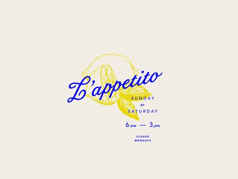 Brunch Logo, French Branding, Up Logo Design, Italian Logo, Menue Design, Modern Logos, Restaurant Logo, Identity Design Logo, Limoncello