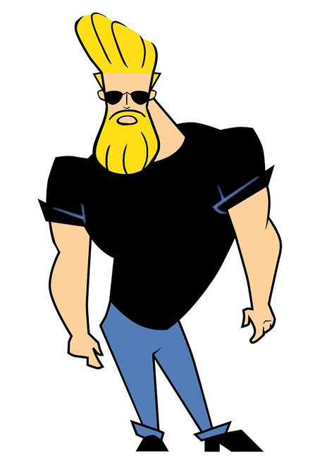 Johnny Bravo from Johnny Bravo | 13 Cartoon Characters Who Would Be Way Hotter With Beards Johnny Bravo Cartoon, New York City Background, Beard Cartoon, Old Cartoon Network, Cartoon Network Characters, Johnny Bravo, Beard Love, Classic Cartoon Characters, Cartoon Man