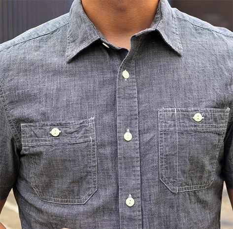 Men’s Chambray Shirt Outfit, Mens Chambray Shirt, Men Chambray Shirt Outfit, Chambray Shirt Outfit Men, Chambray Shirt Outfit, Chambray Shirt Men, Chambray Shirt Outfits, Steve Mcqueen Style, Mens Work Outfits