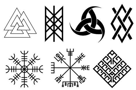 Runes Tattoo, Viking Rune Tattoo, Nordic Symbols, Scandinavian Tattoo, Viking Tattoo Symbol, Symbole Viking, Rune Tattoo, Vikings Ragnar, Muster Tattoos