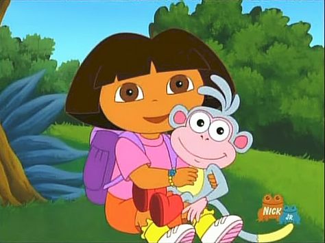 When Dora The Explorer debuted in 2000, she became NickJr's first bi-lingual play along series. In each episode Dora and her best friend Boots the Monkey take viewers on an adventure, along the way, they teach Spanish words, move and look out for Swiper the fox. Today, Dora still brings in ratings and is a childhood hero to many Dora And Boots Matching Pfp, Dora Istrazuje, Swiper X Dora, Dora And Her Monkey, Dora Monkey, Dora Pics, Dora Photos, Dora And Boots, Pony Videos