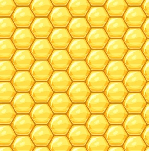 Honey Pattern, Hidden Picture Games, Honeycomb Wallpaper, Honey Bee Theme, Geometry In Nature, Honey Packaging, 귀여운 음식 그림, Ads Creative Advertising Ideas, Bee Pattern