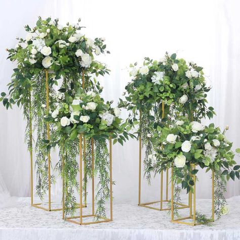 Table Centerpiece Flower, Floral Party Decorations, Church Wedding Flowers, Led Flower, Church Wedding Decorations, Marriage Decoration, Deco Floral, Botanical Wedding, Wedding Table Centerpieces