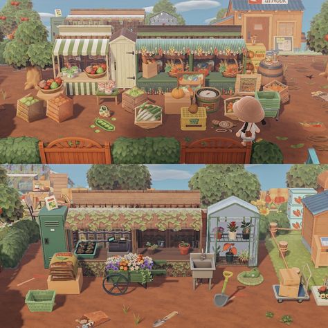 🌱Sprout🌱 🥕Farmer’s market and gardening shop🪴 -Marti👩🏻‍🌾 🌱My lovely partners: @_secretly__me_ @peppycrossingplay @maffin.acnh @acnh.hakuisland @itsjulie.acnh @chloeplays.yt @acorn.oats @saracita.acnh @ciphersalm @laurs_crossing @woodsy.crossing @yuki_animalcrossing @crossing.llou @cosynique 🔑- nintendo switch virtual gaming hhp acnh aesthetic cute cozy builds ideas inspo animal crossing new horizons 🏷️ #acnh #acnhcommunity #animalcrossing #あつ森#あつまれどうぶつの森 Flee Market Animal Crossing, Market Acnh Design, Store Acnh Ideas, Farmers Market Acnh Ideas, Acnh Farm Entrance, Garden Market Ideas, Acnh Farm Town, Acnh Produce Garden, Acnh Barbeque Area