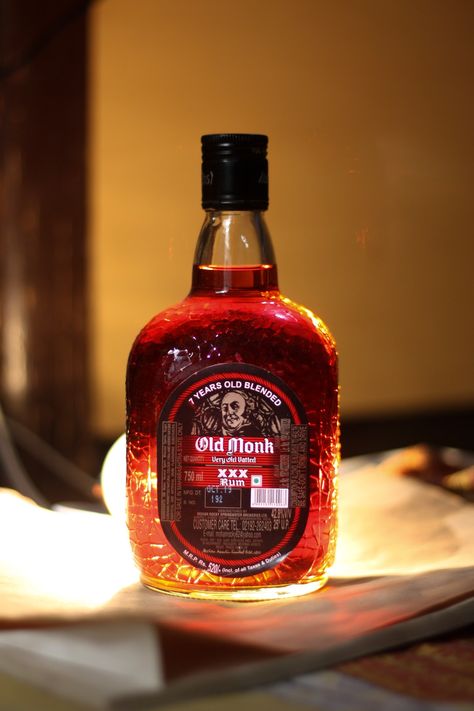 Old Monk. Best Rum in the world. Download this photo by jaikishan patel on Unsplash Whiskey Sayings, Whiskey Drinks Simple, Whiskey Decor, Old Monk Rum, Whiskey Cocktails Easy, Whiskey Chicken, Whiskey Drinks Recipes, The Rum Diary, Cocktails Easy