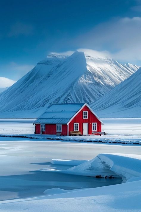 Norway Culture, Svalbard Norway, Arctic Landscape, Rest House, Norway Travel, Cabin Style, Polar Bears, Archipelago, Winter Scenes