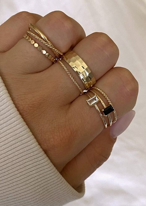 Lil Gemstone Ring – James Michelle خواتم خطوبة, Interlocking Ring, Luxe Jewelry, Jewelry Accessories Ideas, Nail Jewelry, Dope Jewelry, Jewelry Essentials, Classy Jewelry, Stacked Jewelry