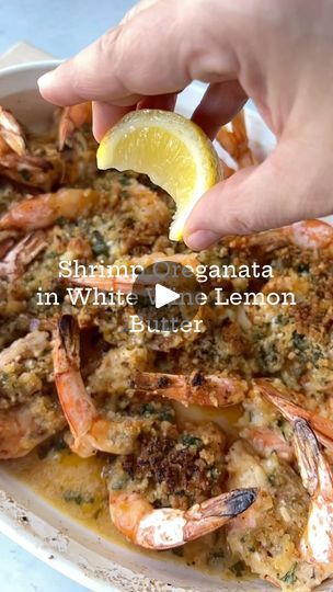 2.8K views · 347 reactions | Perfect for a New Year’s Eve or Day appetizer!

Dreamy Shrimp Oreganata in White Wine Lemon Butter—make it in advance and baked it when ready!

Find this recipe at the link in my bio, or comment “OREGANATA” below and I’ll message you.

Buon Appetito! | Michele Di Pietro | groovy70snmore · Original audio Shrimp Oreganata, Cabbage Patties, Lemon Butter, New Year’s Eve, Dinner Tonight, White Wine, Appetizer, Lemon, Butter