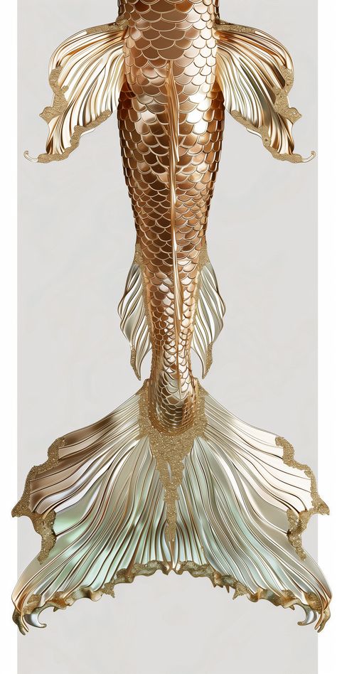 Golden Mermaid Aesthetic, Gold Mermaid Aesthetic, Mermaid Fashion Aesthetic, Golden Mermaid Tail, Mermaid Trident, Mermaid Royalty, Mermaid Tail Aesthetic, H2o Mermaid Tails, Mermaid Tail Drawing