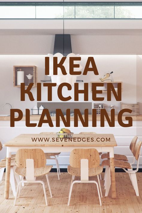 On average the complete reconfiguration of a kitchen layout may cost approximately between $20,000 to $114,000. If you want to spruce up your kitchen without splurging on expensive products then IKEA can provide you with a cutting-edge affordable collection, featured in its exclusive kitchen ensemble. Ikea Kitchen Planning, Ikea Kitchen Inspiration, Kitchen Planning, Kitchen Plans, Ikea Kitchen, Eco Friendly House, Open Kitchen, Chic Decor, Kitchen Organization