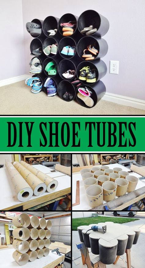 Diy Shoe Rack Ideas, Small Coat Closet, Diy Coat Rack, Diy Shoe Storage, Diy Coat, Diy Shoe Rack, Shoe Room, Entryway Shoe Storage, Diy Shoe