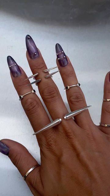 Nail Piercing Jewelry, Pierced Nails, Nail Piercing, Jewel Design, Nail Ring, Piercing Jewelry, Nails, Ring, On Instagram