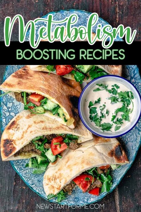 Metabolism Boosting Meals, Metabolism Recipes, Metabolic Reset, Metabolic Diet Recipes, Boost Metabolism Drink, Spinach Salad With Chicken, Metabolic Health, Easy Green Smoothie, Metabolism Boosting Foods