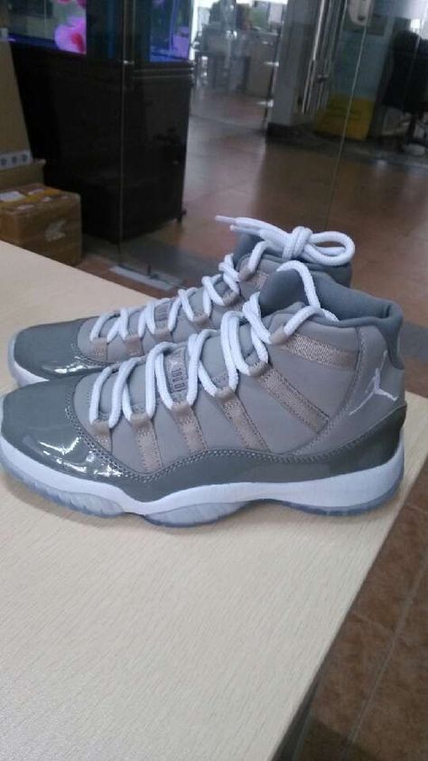 Jordan 11s Cool Grey, Best Jordans To Buy, Cool Grey Jordans 11, Cool Greys Jordan 11, Jordan 11 Cool Grey Outfit, Jordan Cool Grey 11s, Jordan 11 Grey, Jordan 23 Shoes, Cool Grey 11s Outfits