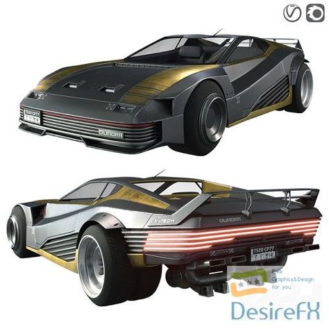 Quadra V-Tech sportcar from Cyberpunk 2077 3D Model Cyberpunk 2077 Cars Concept Art, Cyberpunk 2077 Cars, Scifi Car, Cyberpunk Vehicles, Cyberpunk Cars, Cyberpunk Car, Futuristic Cars Concept, Cj Jeep, Futuristic Cars Design