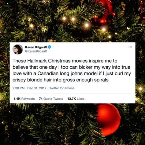 55 Funny Tweets About Hallmark Christmas Movies Hallmark Christmas Movie Meme, Hallmark Memes Funny, Hallmark Movie Memes Funny, Christmas Tweets Funny, Hallmark Christmas Aesthetic, Funny Movie Memes, Hallmark Holiday Movies, Karen Kilgariff, Forever Winter