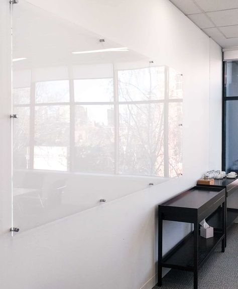 Wall Scrawl. Frameless Clear Whiteboard. Perspex Whiteboard Whiteboard In Office, Whiteboard In Bedroom, Glass Board Office, White Board Wall Ideas, Acrylic Board Office, Whiteboard Ideas Bedroom Aesthetic, Bedroom Whiteboard, White Board Design, Clear Whiteboard