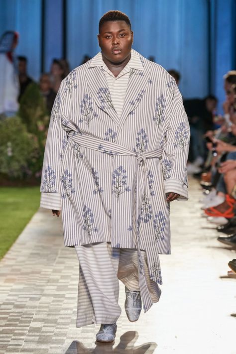 Male Plus Size Fashion, Plus Size Man Fashion, S S Daley, Fat Guy Fashion, Plus Size Mens Fashion, Plus Size Male, Hope Fashion, Spring 2023 Ready To Wear, Model Runway