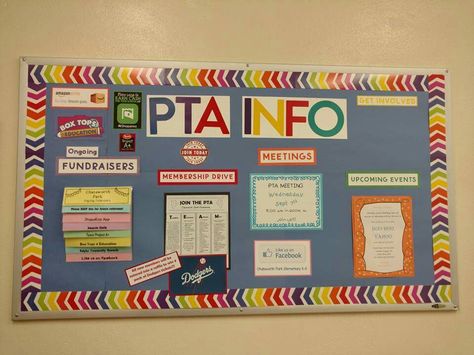 Pta Bulletin Board Ideas, Pta Membership Drive, Pto Bulletin Board, Pta Bulletin Boards, Pta Board, Pto Board, Pta Membership, Programming For Beginners, Pta Events