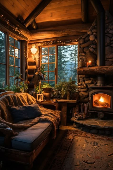 Cabin Interiors Rustic, Modern Cabin Interior, Cabin Room, Log Cabin Living, Log Cabin Interior, Cabin Living Room, Cabin Aesthetic, Small Log Cabin, Beachy Room Rustic Modern Cabin Interior, Small Cabin Interiors Cozy, Log Cabin Basement, Cabin Interiors Rustic, Cozy Cabin Living Room, Cabincore Aesthetic, Living Room Cabin, Cozy Cabin Aesthetic, Log Cabin Living Room