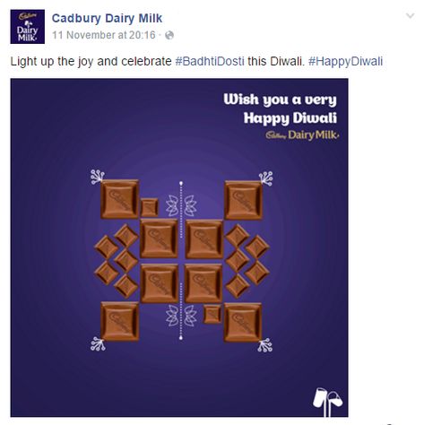 14 Best Creative Social Media Posts Shared on Diwali 2015 - echoVME Digital Diwali Creatives, Diwali Creative Ads, Creative Ads Social Media, Diwali Creative, Best Diwali Wishes, Furniture Graphic, Ads Social Media, Witty Remarks, Diwali Food