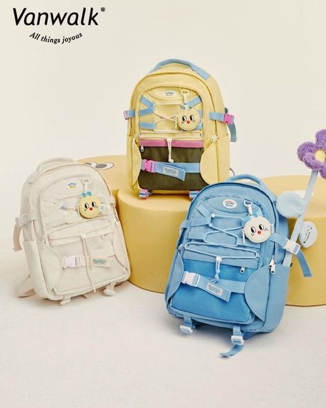 Get ready for the new school year with the VANWALK Small Garden Series Backpack! This compact yet roomy backpack is perfect for carrying all your essentials. . . . #threefleas #backpack #backtoschool #fypシ Uni Bag, Plastic Shop, Creative Bag, Aesthetic Bags, Kids' Bag, Backpack Bag, Computer Bags, Cute Bags, Bags Designer Fashion